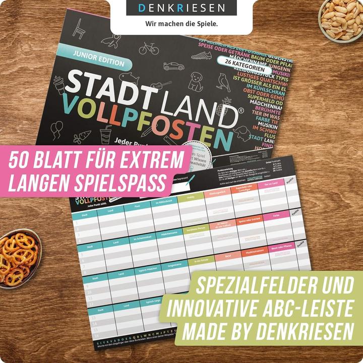 Actual product image Denkriesen Stadt Land Vollpfosten - Every Point Counts (German)