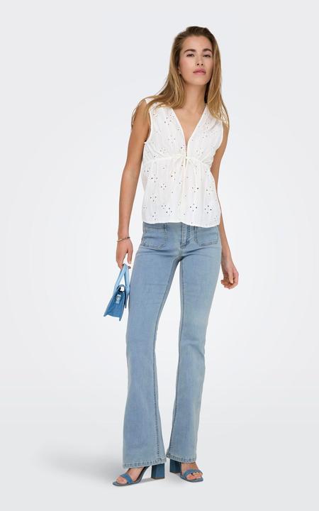 Image du produit Only ONLWAUW Hohe Taille Ausgestellt Jeans Flared fit jeans (32)