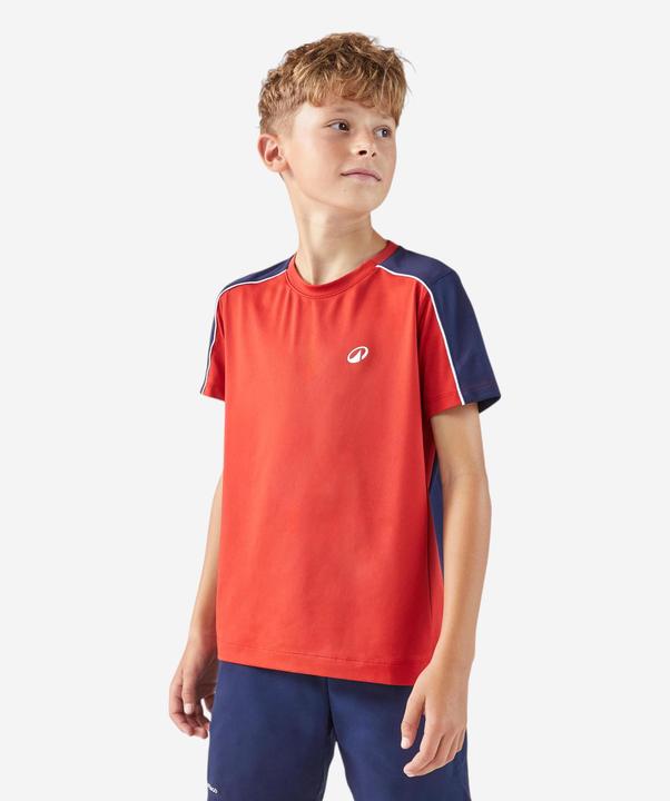 Artengo Kinder Tennis T-Shirt - TTS Dry Jr Rundhals rot