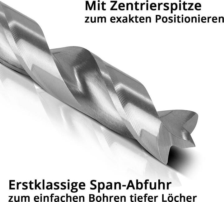 Actual product image Stahlwerk HSS wood twist drill 25-piece set 1-13 mm DIN 338 with sharpened edges (1 mm - 13 mm)