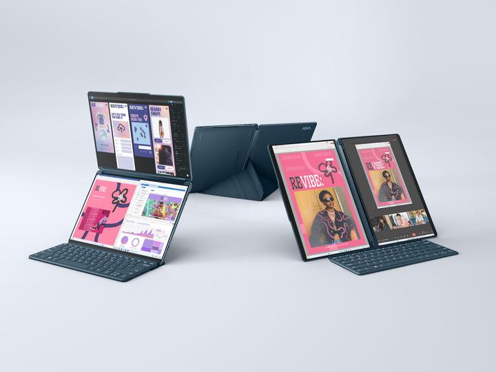 Actual product image Lenovo Yoga Book 9 (13.30", Intel Core Ultra 7 155U, 32 GB, 1000 GB, CH)