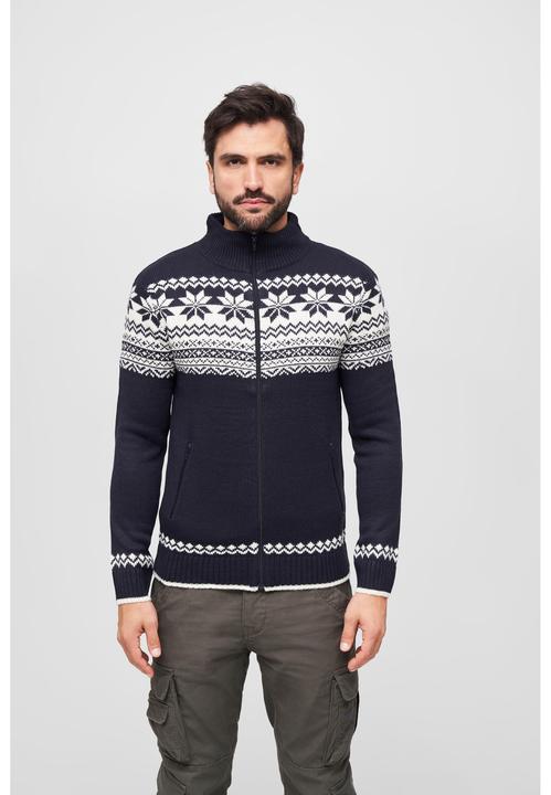 Image du produit Brandit Cardigan norvégien Taille M Couleur Navy (M)