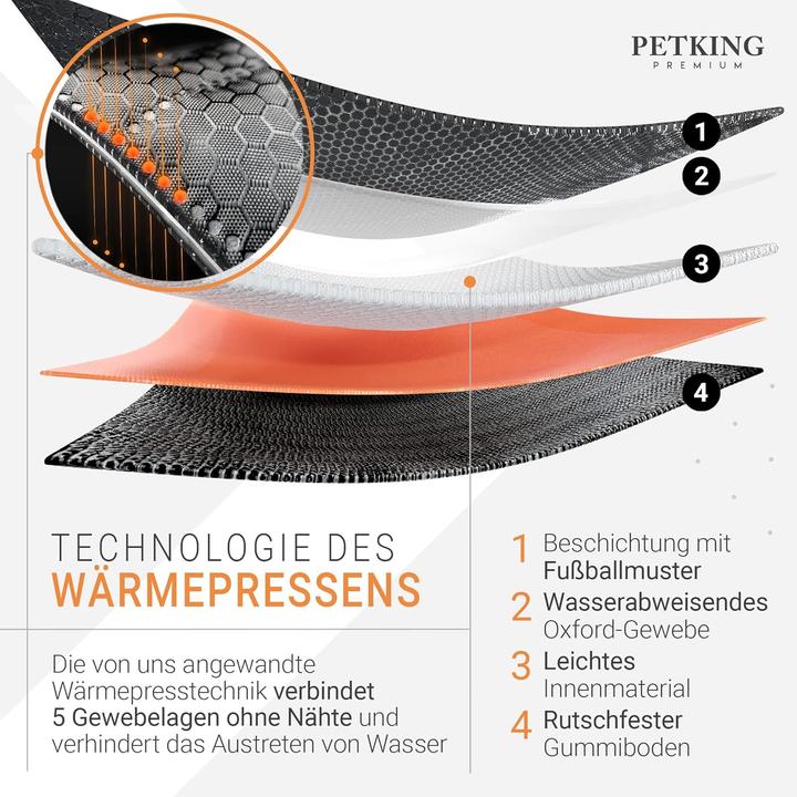 Image du produit PetKing Premium Couverture de voiture pour chien CH-0422 (Chien, Pliable, Lavable)