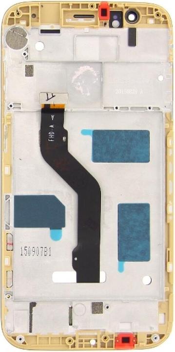 Produktbild OEM Huawei Ascend G8 LCD mit Rahmen Gold (Huawei G8)
