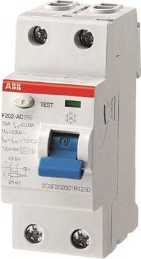 ABB F202AS-63/0,3 F202AS-63/0,3 Interruttore magnetotermico differenziale