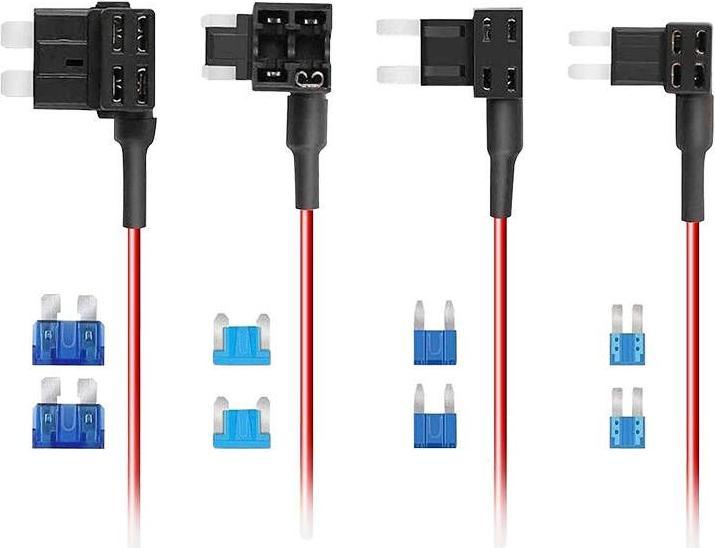 Produktbild Redtiger 4 Fuse Hardwire kit HW01-DT (Bluetooth, Eingebautes Mikrofon, Nachtsicht)