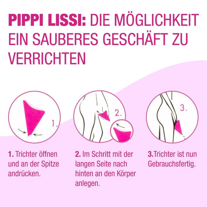 Produktbild Minimus Pippi Lissi Einweg-Urintrichter für Frauen 10er Pack