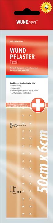 Produktbild Wundmed Wund-Pflaster 0,5 m x 6 cm hautfarben Classic