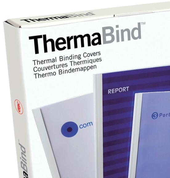 Actual product image GBC Thermal binding folders A4 3,0mm