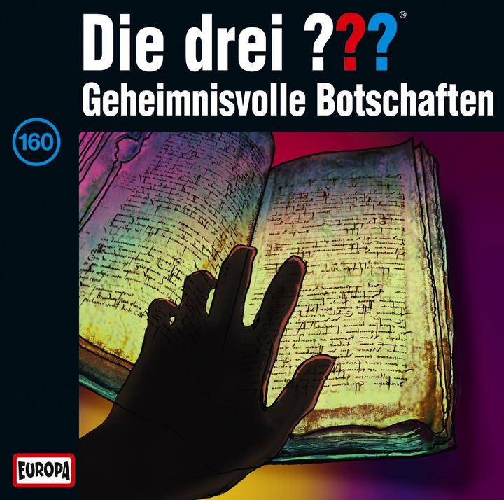 Actual product image The three 160. mysterious messages (question marks) (German)