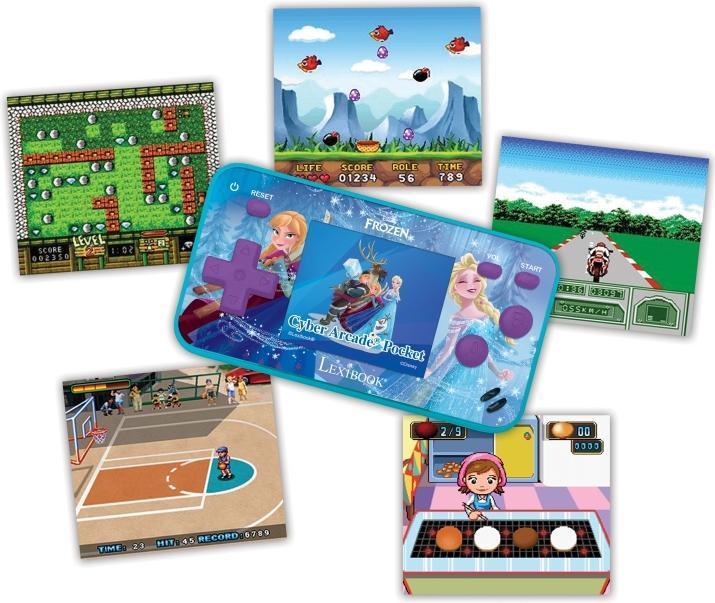Produktbild Lexibook Handheld Frozen console Cyber Arcade® Pocket - screen 1.8" 150 games (JL1895FZ)