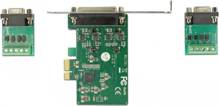 Image du produit Delock Carte PCI Express > 2 x série RS-422/485