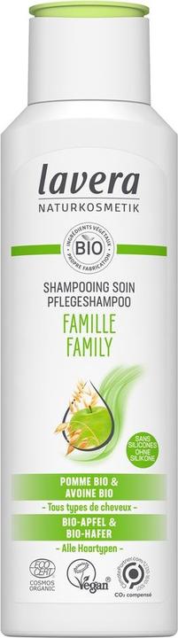 Immagine prodotto Lavera Shampoo Famiglia tutti i tipi di capelli Fl 250 ml (250 ml, Shampoo liquido)