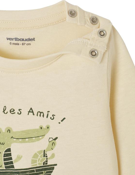 Produktbild Vertbaudet 2er-Pack Baby Shirts BASIC, Print & Streifen (68)