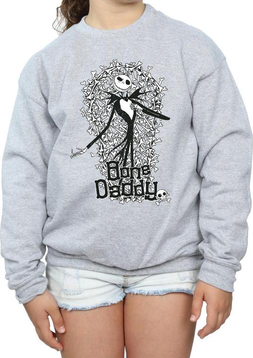Immagine prodotto Disney Nightmare Before Christmas Bone Daddy Felpa Ragazze (140, 146)