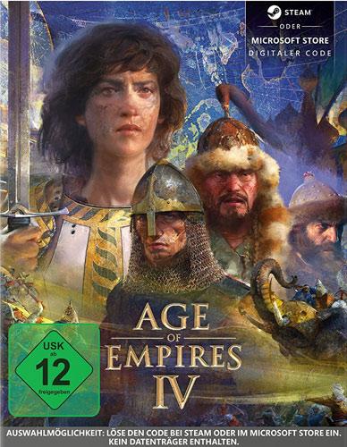 Microsoft Age of Empires IV (Code in a Box) (en anglais) (PC, DE)