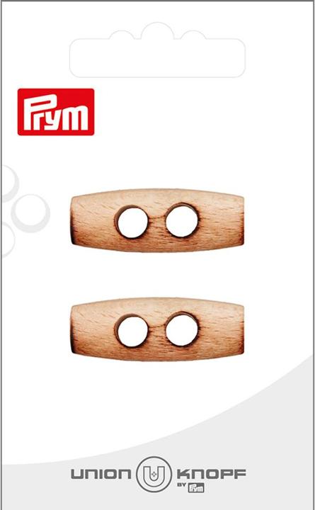 Image du produit Prym Boutons 2 trous 32 mm, 2 pièces, Crème
