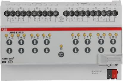 Produktbild ABB STOTZ-KONTAKT 2CDG110122R0011 Smart-Home-Aktor Auslöser Rollo/Jalousie DIN-Schienenmontage 8 Kanäle (Rolladenaktor)