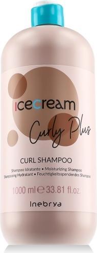 Inebrya Ice Cream Curly Plus szampon do włosów kręconych 1000ml (1000 ml)