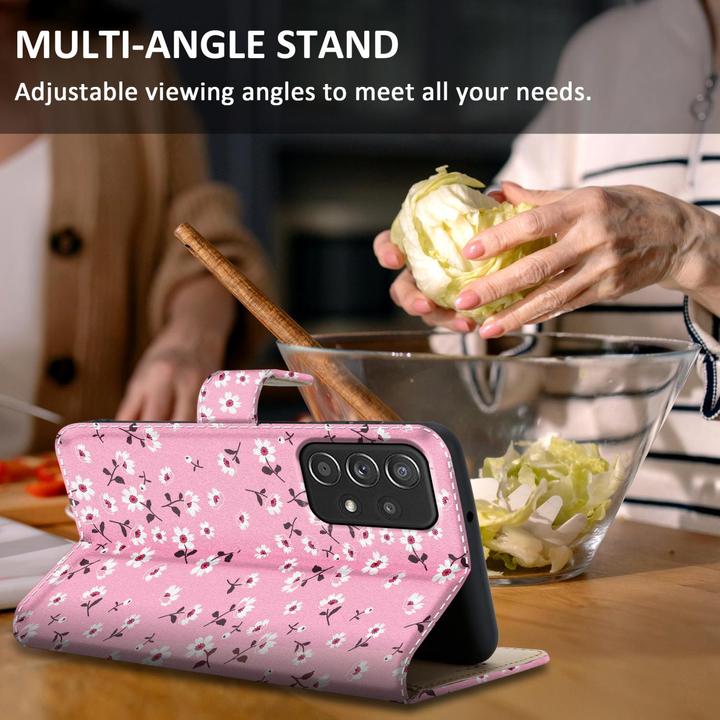 Image du produit Cadorabo Pochette Book avec impression (Samsung Galaxy A52, Samsung Galaxy A52 5G, Samsung Galaxy A52s 5G)