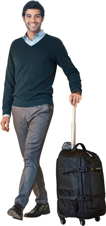 Produktbild Normani Reiserucksack mit Trolleyfunktion Noyon - 9647 (37 l, Handgepäck (bis 50l))