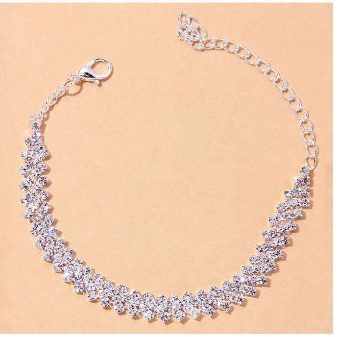 MU Style Diamond Glem Series Fusskette (Metall)