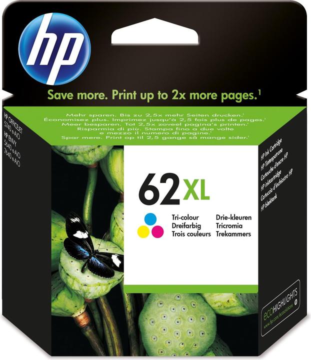 HP 62xl (M, Y, C)