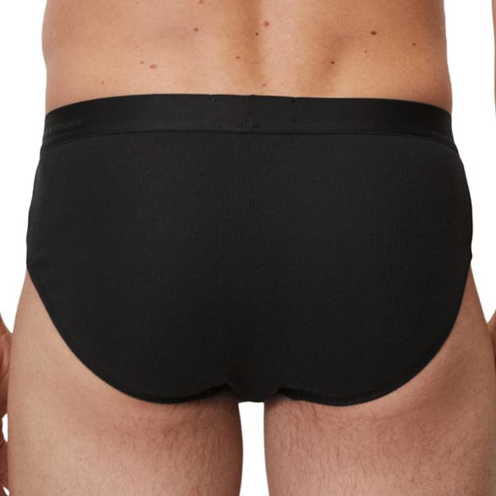 Produktbild Marc O'Polo 2er Pack Iconic Rib Organic Cotton Slip / Unterhose (S, 2er Pack)