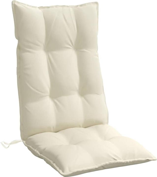 Image du produit VidaXL Coussins de chaise à haut dossier 2 pcs. Tissu Oxford (120 x 50 x 7 cm)