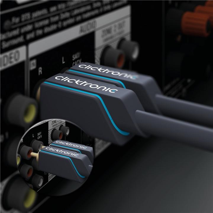 Image du produit Goobay Câble adaptateur MP3 (1 m, Jack 3,5 mm (AUX), RCA)