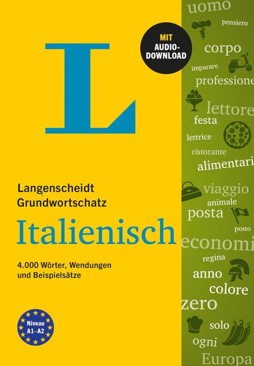 Actual product image Langenscheidt Grundwortschatz Italienisch (German, Italian, 2023)