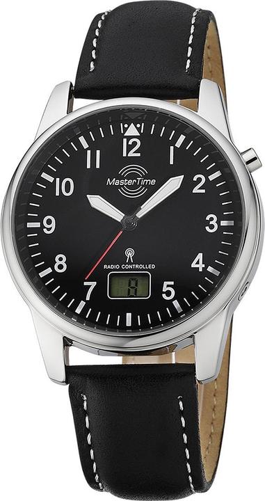 Produktbild Master Time MTGA-10715-61L Funk Basic Series Herren 41mm 3ATM (Funkuhr, Digitaluhr, Analoguhr, 41 mm)