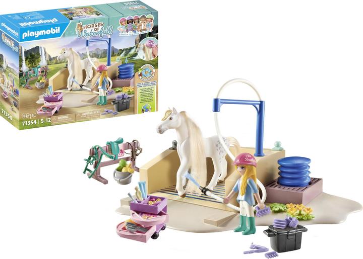 Produktbild Playmobil Isabella & Lioness mit Waschplatz (71354, Playmobil Horses of Waterfall)