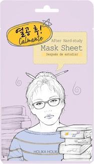 Produktbild Holika Holika Mask Sheet After Hard Study Cleansing And Soothing Mask On A Cotton Sheet After Hard