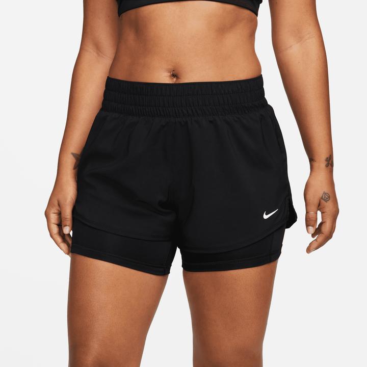 Image du produit Nike One Dri-Fit Women "S Mid-R Black/Reflective Silv L (L)