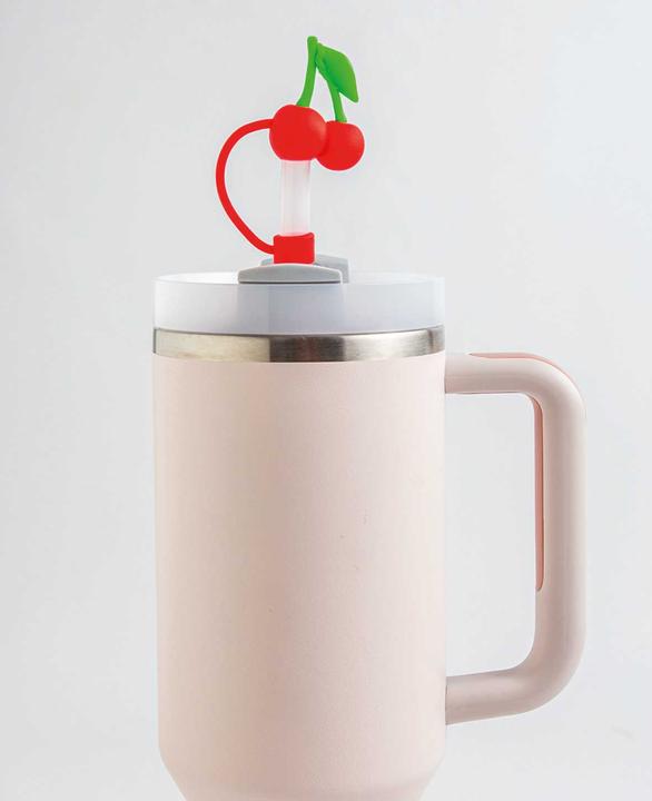 Actual product image I Am Creative Silikon Trinkhalm-Abdeckung passend für Trinkflaschen, Stanley