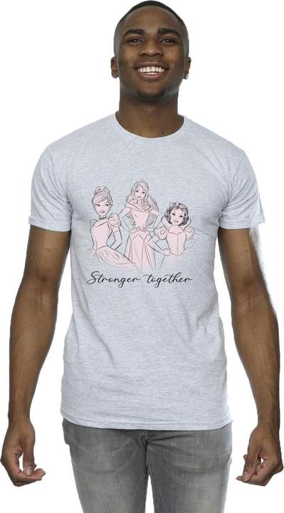 Image du produit Disney - T-shirt PRINCESSES STRONGER TOGETHER - Homme (S)