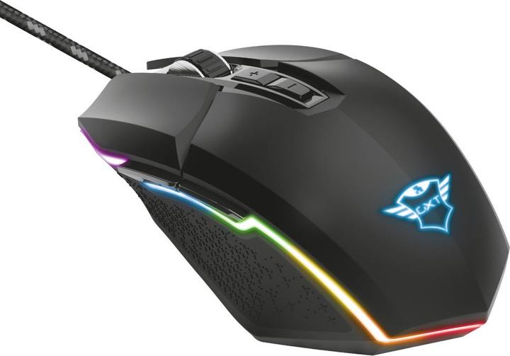 Produktbild Trust Gaming GXT 950 Idon Illuminated Gaming Maus, kabelgebunden (Kabelgebunden)