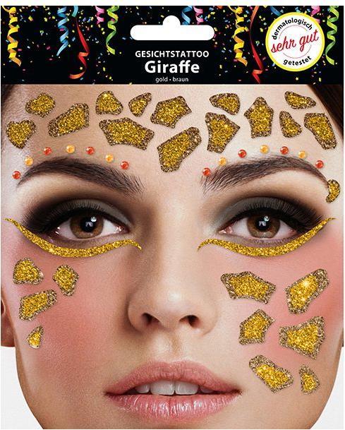 Actual product image Sombo Tatouage du visage girafe