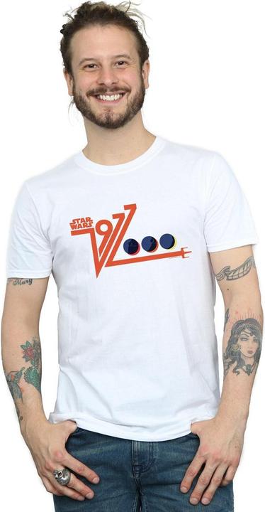 Immagine prodotto Star Wars Retro 1977 Death Star Maglietta Uomo (L)
