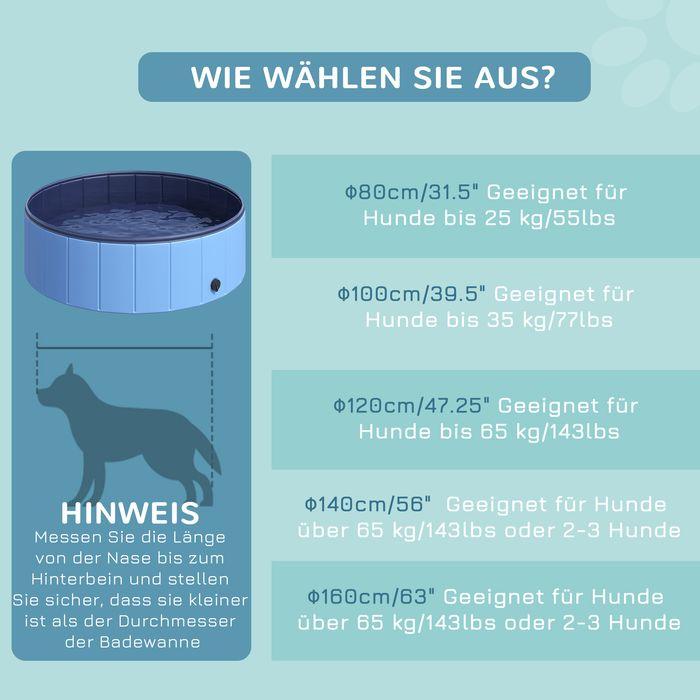 Produktbild PawHut Hundepool (Hundepool)