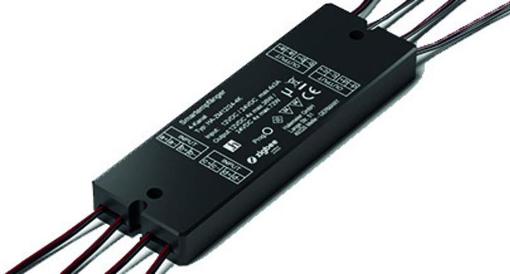 Actual product image Halemeier 4 channel smart receiver for radio dimmer switch S-Mitter 12 V