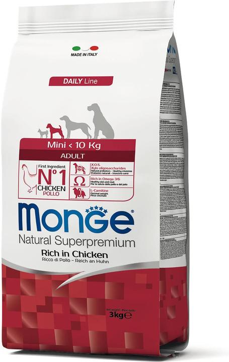 Image du produit Monge Daily Line Mini Adulte (Adulte, 4 pcs, 3000 g)