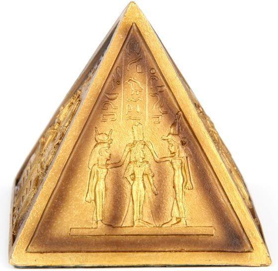 Actual product image Puckator Hieroglyphic Decorated Pyramid (8 x 8 x 8 cm)