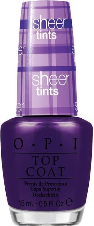 OPI Sheer Tints (Don't Violet Me Down, Top Coat)