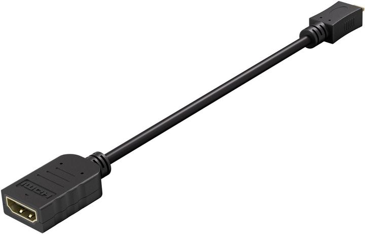 Produktbild Goobay Micro HDMI D – HDMI Buchse (0.15 m, HDMI)