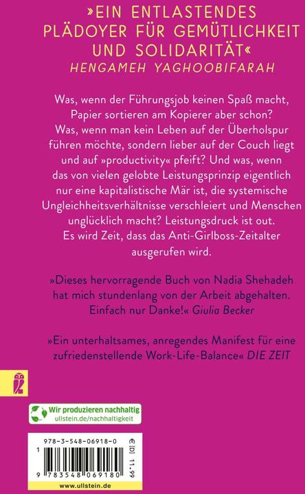 Image du produit Anti-Girlboss (Allemand, Nadia Shehadeh, 2024)