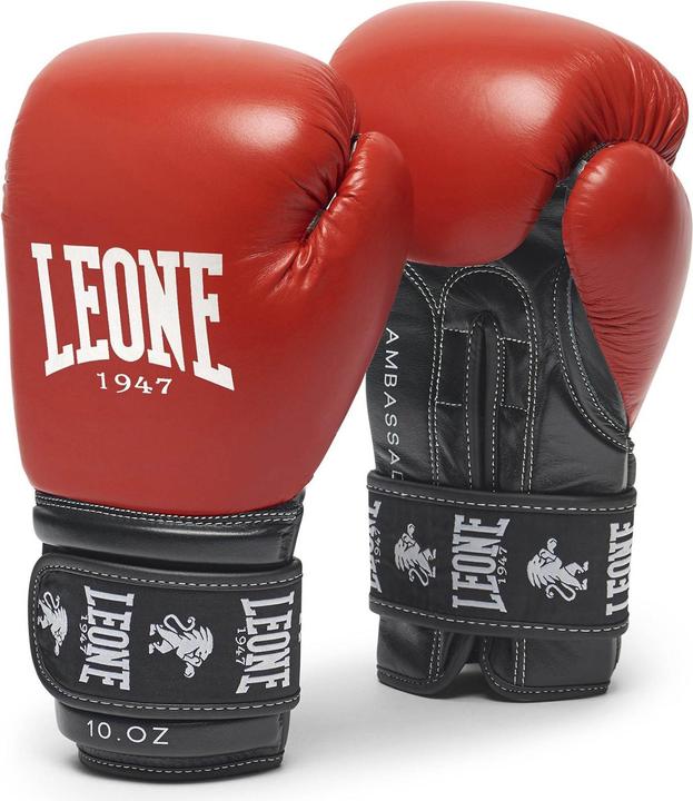 Actual product image Leone Boxhandschuhe Ambassador Rot GN207 (16 OZ)