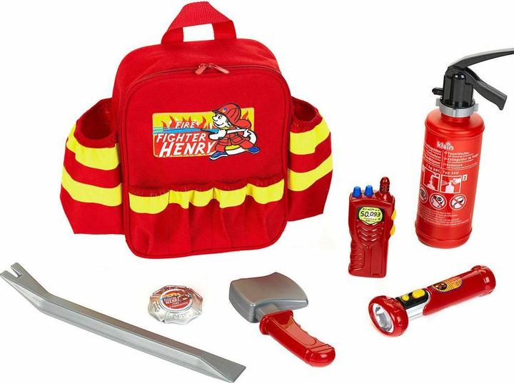 Theo Klein Fire Fighter Henry Feuerwehr-Rucksack