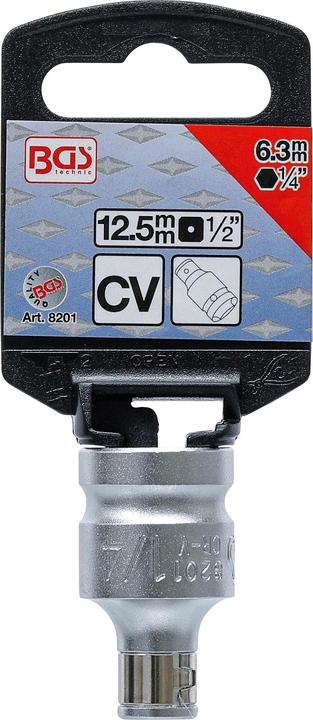 Actual product image BGS Bit adapter (12.5 mm)